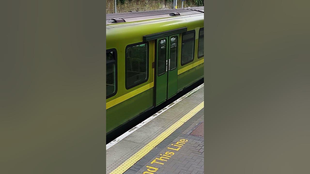 DART Arriving into Glenageary Station metrodublin shorts YouTube