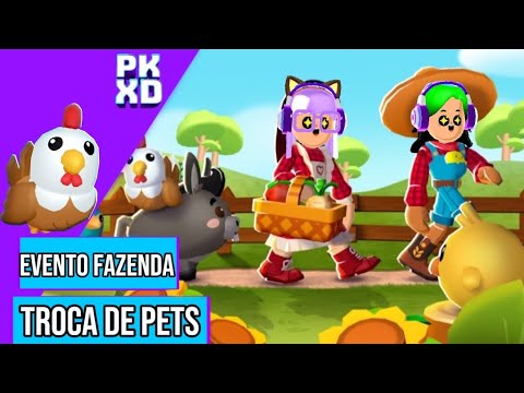 FAZENDINHA NO PK XD E VAMOS PODER TROCAR PETS