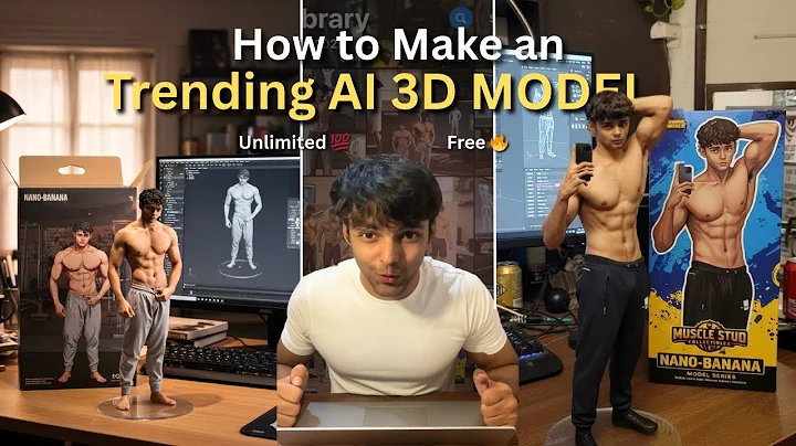 How to make 3d ai model figure / figurine character free trending viral gemini nano banana