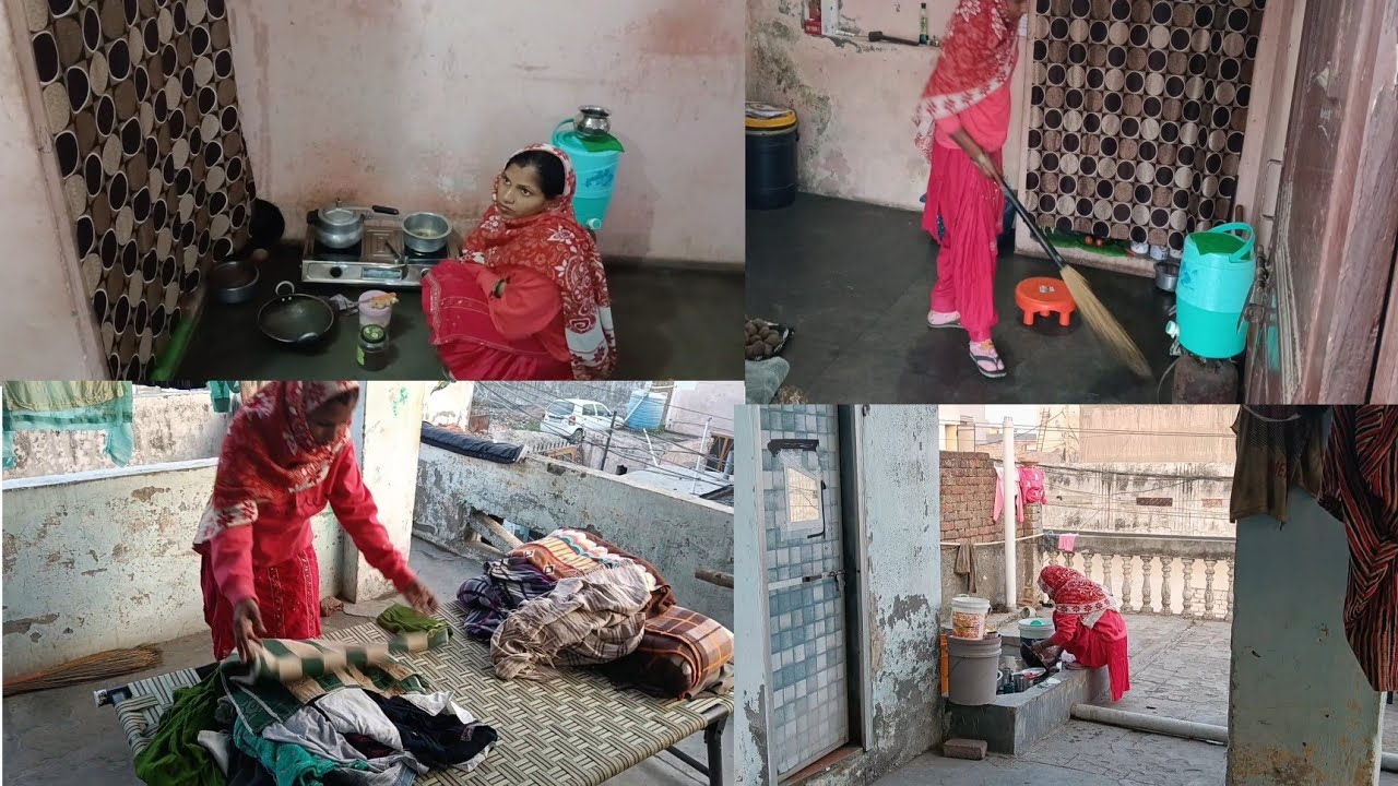 आज कितने दिनों बाद इतनी अच्छी धूप निकली हैं 🌞 और सारे कपड़े भी सूख गए 🌺