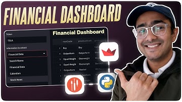 How to build Financial Dashboard using Streamlit & EODHD Python API 🔴