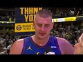 Nikola Jokic talks Game 1 Win vs Lakers, Postgame Interview