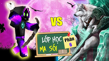 Minecraft Lớp Học Ma Sói (Phần 6) #7- JAKI VÀ VIOLET, AI MẠNH HƠN ? 🐺 vs 👻