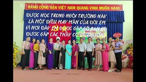 Trường THCS Giảng Võ tuyển sinh lớp 6 năm 2022 2023