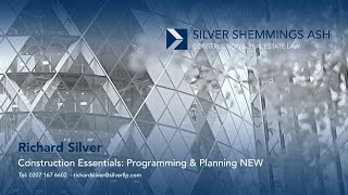 Construction Essentials: Programming & Planning