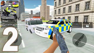 POLICE CAR DRIVING - MOTORBIKE RIDING - Walkthrough Gameplay Part 2 (iOS Android) screenshot 3