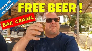 BAR CRAWL IN TURKEY - JIVA BEACH RESORT - Free Beer And Drinks In Calis - Fethiye