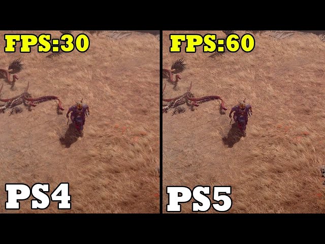 Diablo 4 Final PS4 vs. PS5 technical review