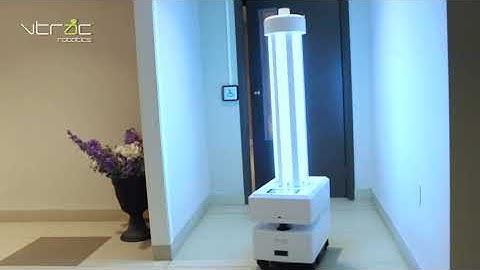 VTRAC Robotics - UV Autonomous Sterilizing Robot Disinfecting Seniors Housing Facility