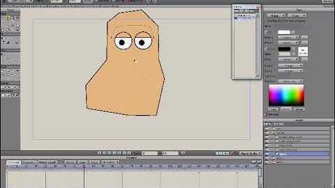 TUTORIAL 4 - How to use ACTIONS in ANIME STUDIO