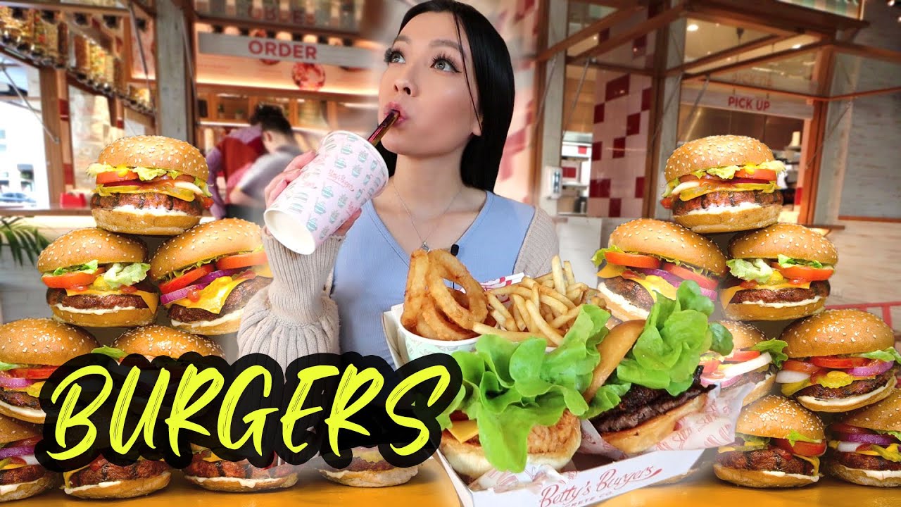 ⁣Eating at Top Rated BURGER restaurants in our city (Episode 1)