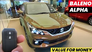 New BALENO 2025 ₹8.5 LAKH  Black Colour Updated || Maruti Suzuki BALENO Alpha Model 2025  Review