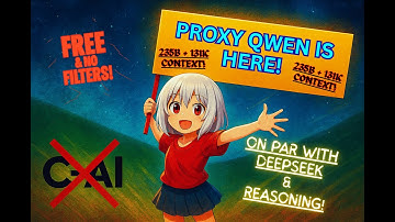 This FREE Proxy RP Model Is On Par With DeepSeek! 131K Context & Reasoning! (BYE Character.AI)