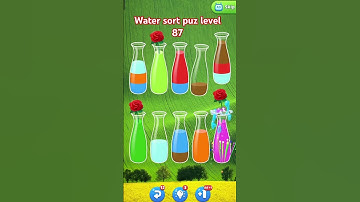Water sort puz level 87 #game #gaming #shortvideo #gameplay #games #level #levelup #watersortpuzzle
