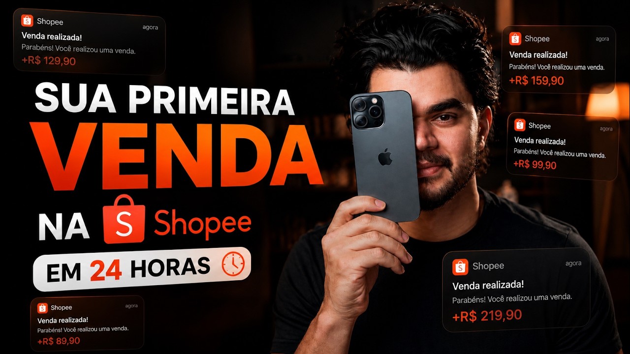 Como fazer a primeira venda na shopee em 24h.