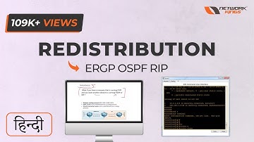EIGRP OSPF RIP Redistribution Hindi | Easy Networking Concept Explained