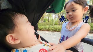 [ENG] RUDA loves her younger cousin, but eventually was exhausted from parenting. 😩