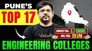 Top 17 Engineering Colleges of Pune | Best Engineering Colleges After 12th | JEE 2026 | Harsh sir