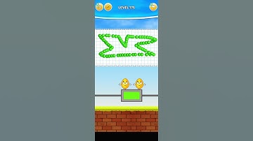 DRAW TO SMASH - Logic Puzzle Level  171 172 173 174 175 176 177 178 179 180 🎮 🥌 Gameplay.#like