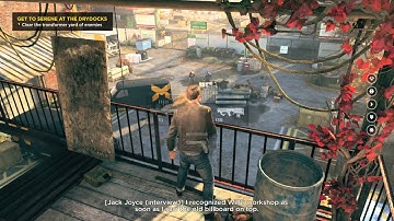 Quantum Break - Ground Zero: Time Object Shelves & Unblock Door Puzzle, Combat Gameplay XBO