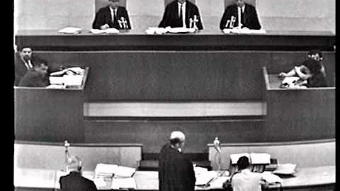 Eichmann trial - Session No. 25 , 26