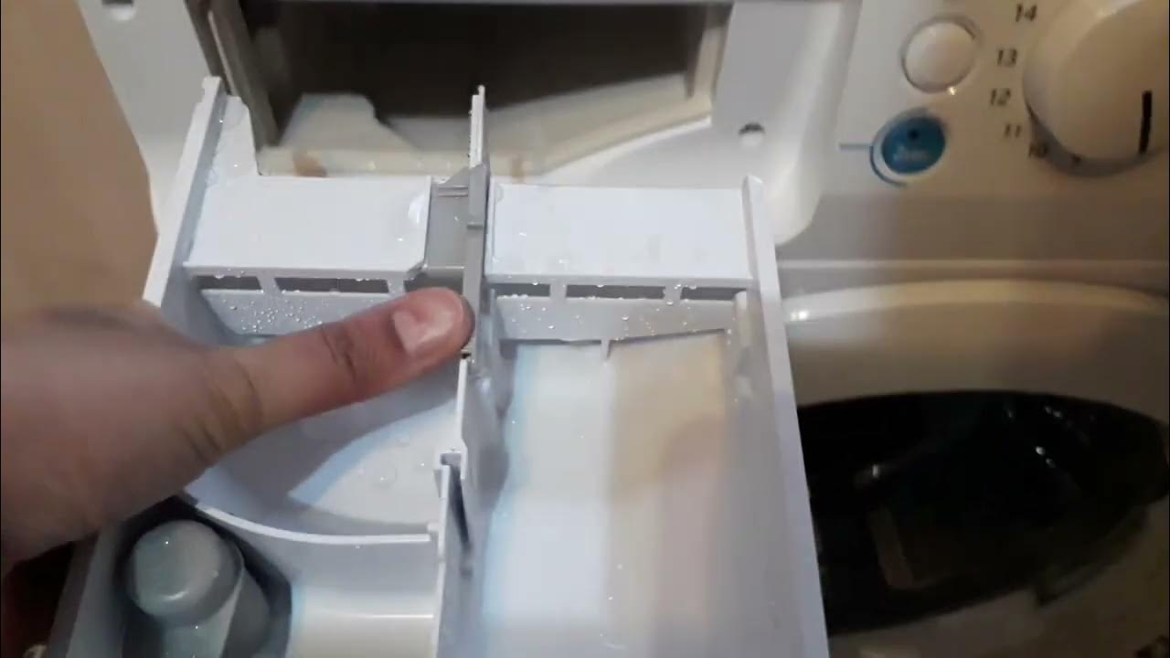 indesit washing machine soap dispenser YouTube