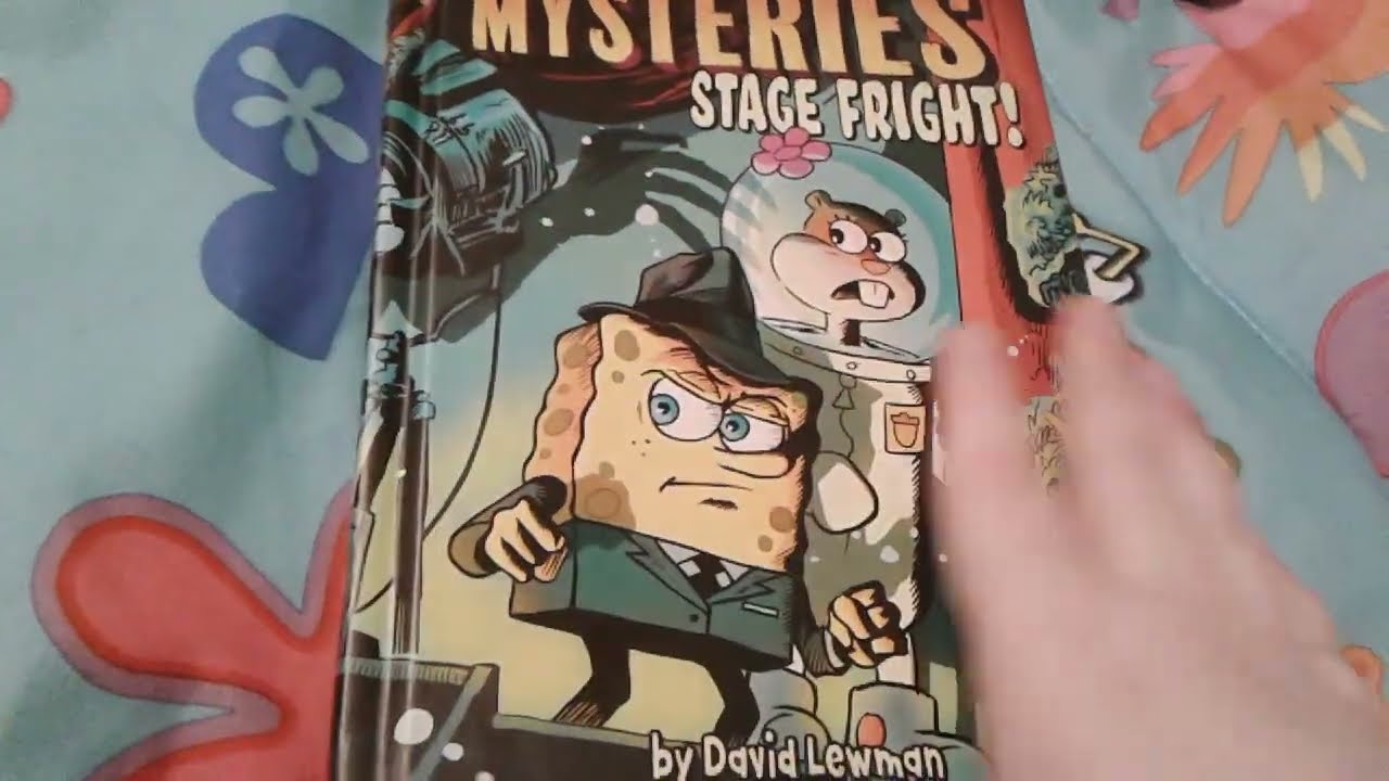 SpongeBob SquarePants Mysteries Stage Fright Book Review