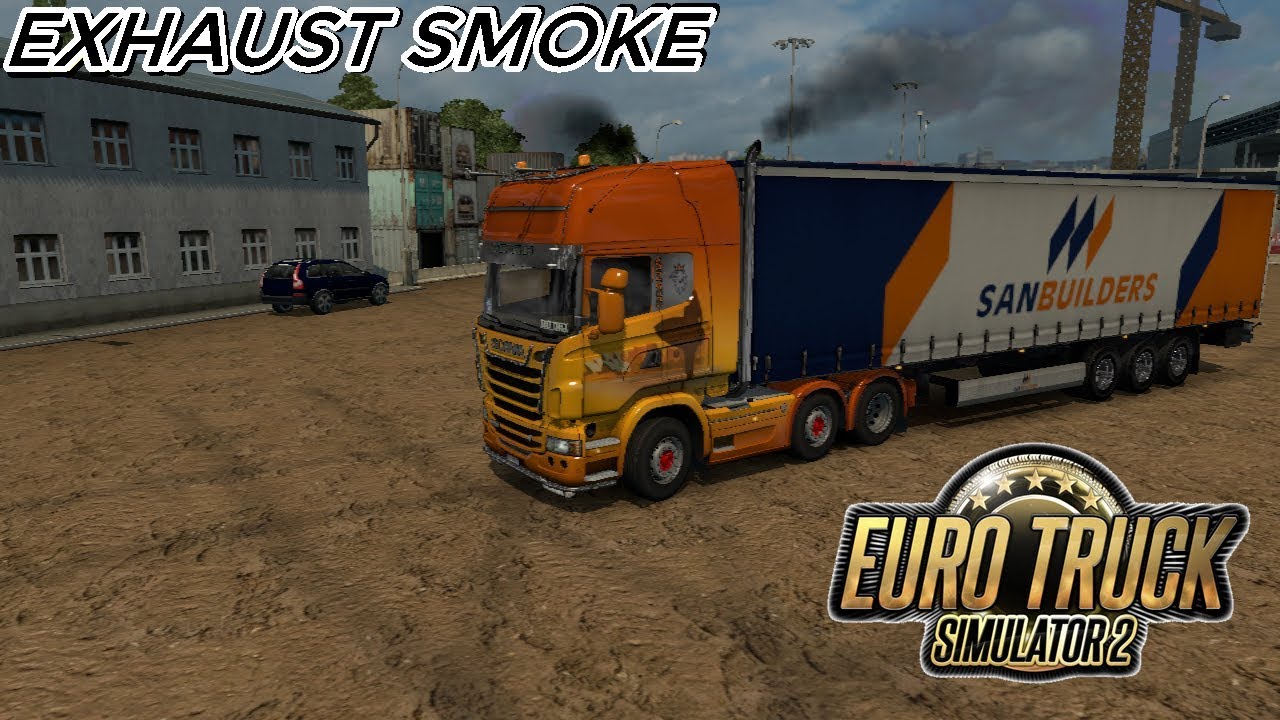 Exhaust Smoke Mod para ets2 1 31 YouTube