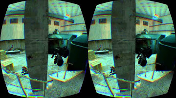 Half-Life 2 VR gameplay with Oculus Rift DK2 + Razor Hydra