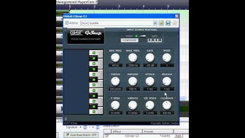 T-pain Effect using GSnap
