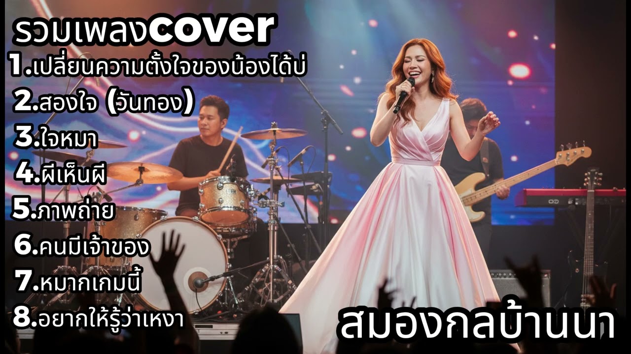 รวมเพลง Cover ฮิต!! ฟังเพลินทั้งวัน | โดนใจทุกเพลง ไม่มีข้าม 🎤✨ | สมองกลบ้านนา