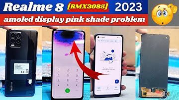 Realme 8 Screen Replacement | How To Change Realme 8 Display Amoled Display Pink Shade Problem
