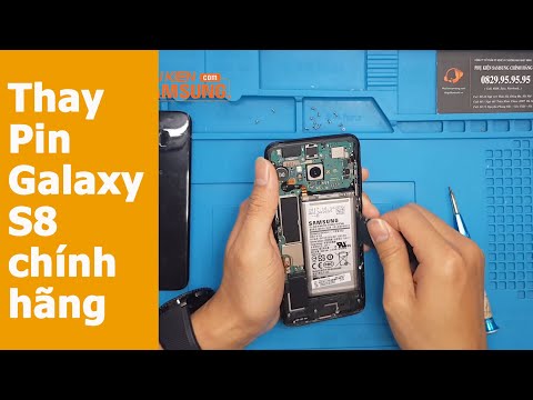 Video: Thay pin samsung s8 được không?