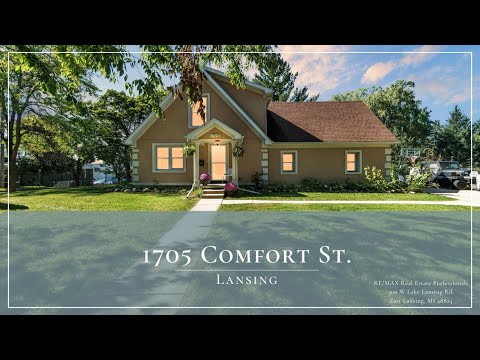 1705 Comfort St, Lansing, MI home video tour