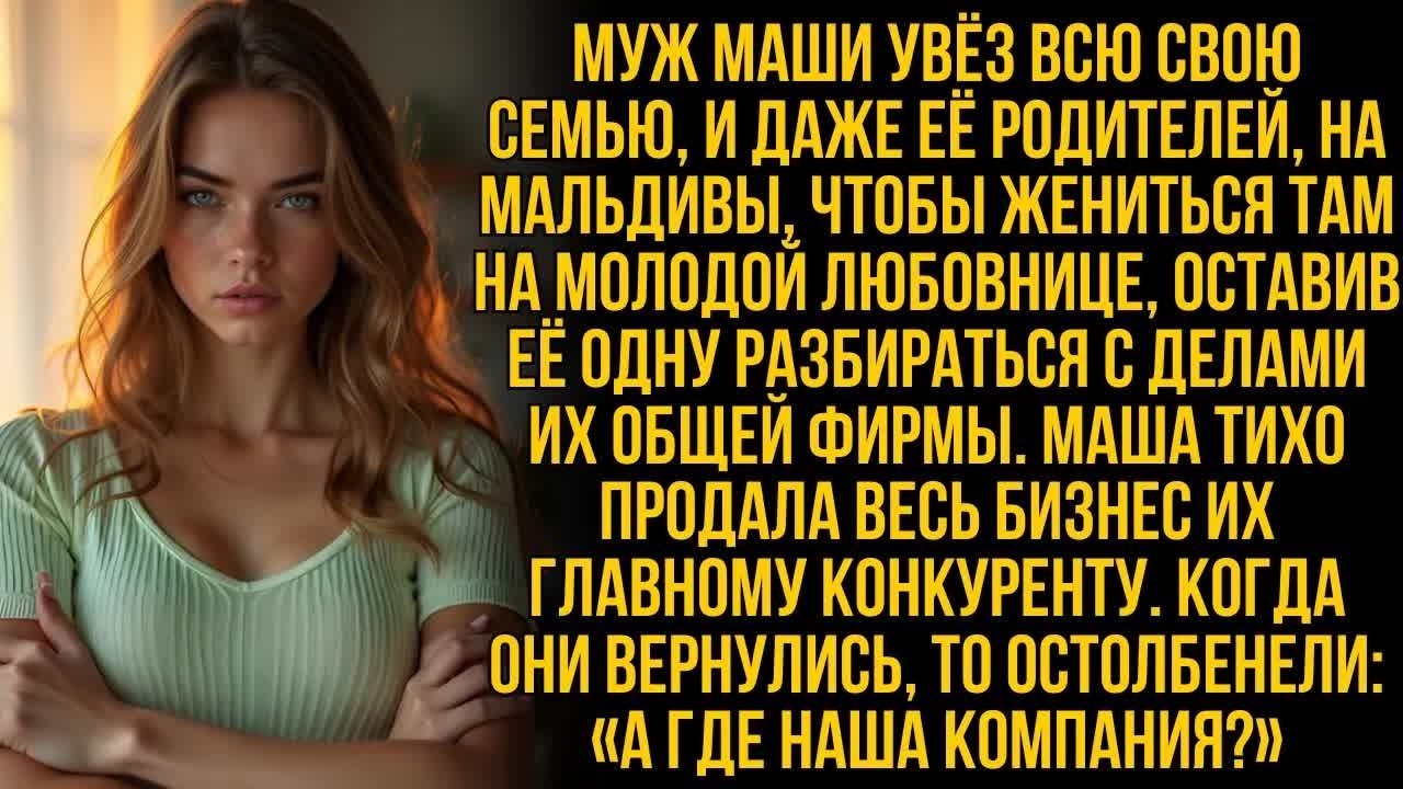 Мой муж отвёз новую невесту на Мальдивы жениться; с ними поехала вся его семья и даже мои родители…