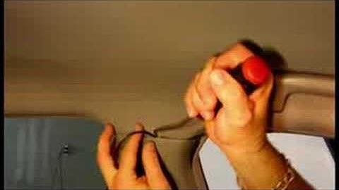 AutoSonar Reverse Backup Sensors Installation 03