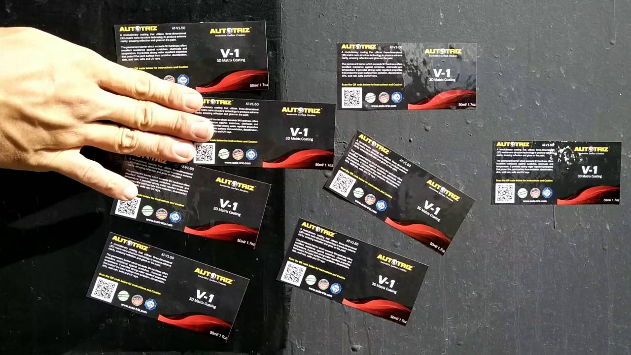 AUTOTRIZ Industrial Anti-Stick Nano Ceramic Coating in action! - YouTube