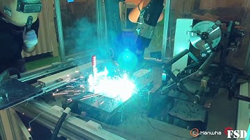 Arc Welding Cell - Hanwha Robotics HCR-5 Collaborative Robot