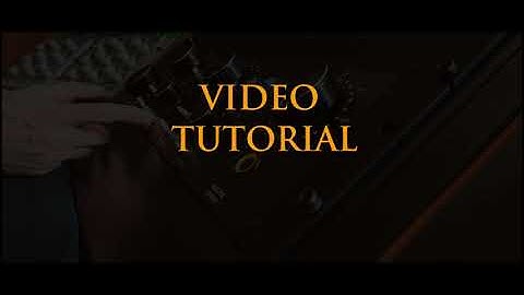 1951 Mastering Equalizer Video Tutorial