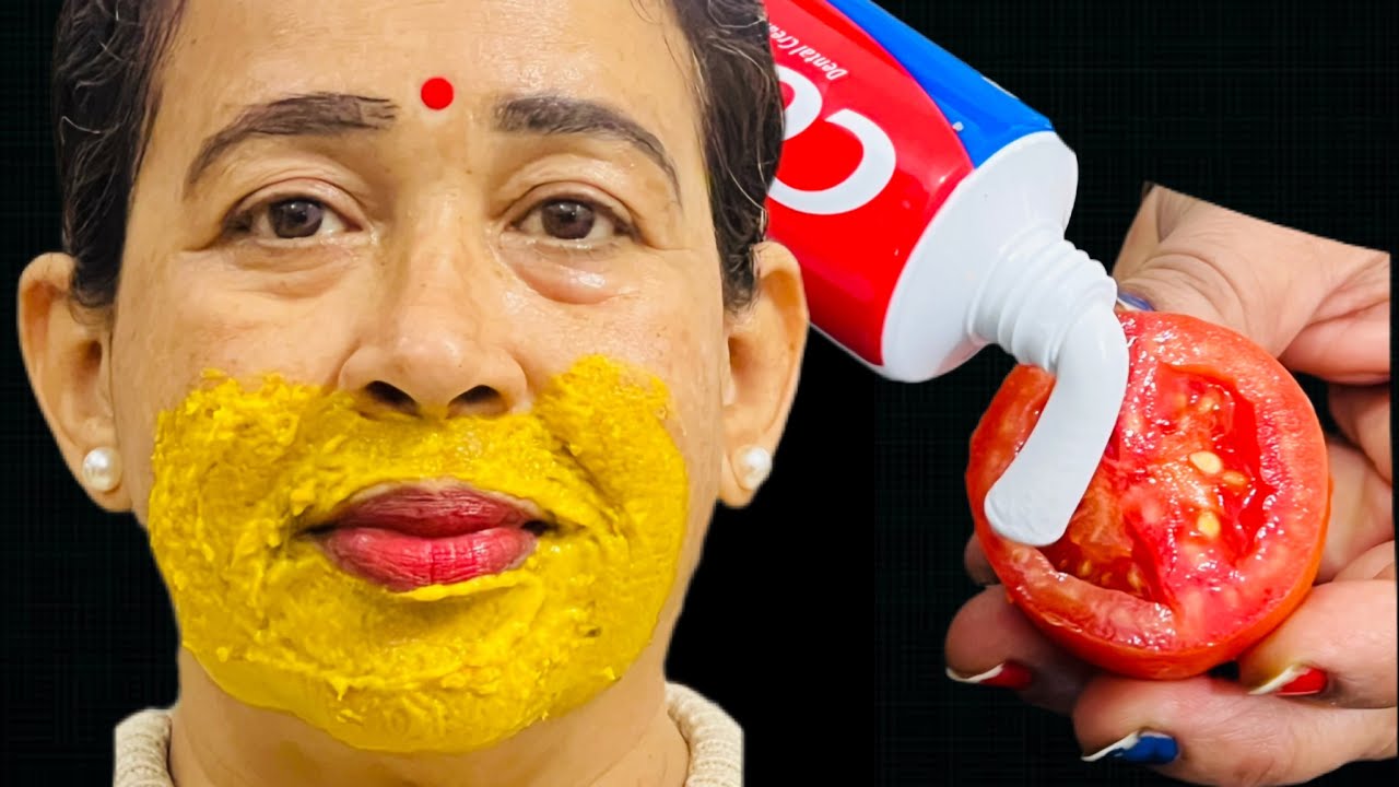 टमाटर के रस ने इसे मिलाकर लगाया अनचाहे बाल झड़ झड़ के गिरने लगे Facial hair removal