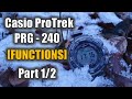 M.A.S #12 | REVIEW (1/2): [FUNCTIONS] Casio ProTrek 240 - The Smart Watch Killer