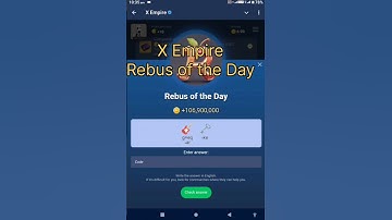 5 September X Empire Rebus of the Day 😎