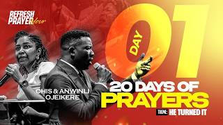 DAY 01 || REFRESH PRAYER HOUR WITH THE WINLOS || OCTOBER 1ST, 2026