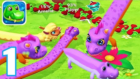 Snake Arena Game 3D #1. ~ News Gameplay 2022 ~ iOS, Android Game, Nabila games