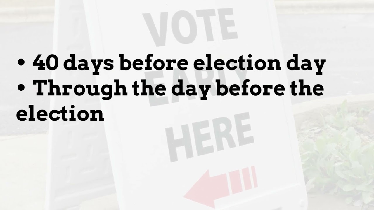 Early Voting in Illinois