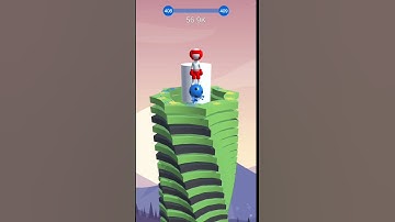 STACK JUMP BALL ASMR GAME #trending #gaming #gameplay #asmr #satisfying #shortvideo #shorts #games