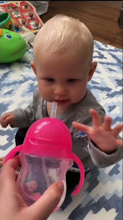 How to Teach a Baby to Use a Straw