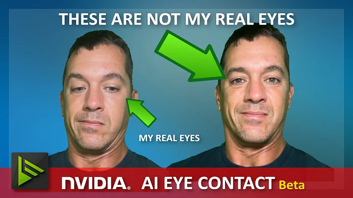 Nvidia DID IT AGAIN!!! AI EYE CONTACT beta feature is AMAZING!