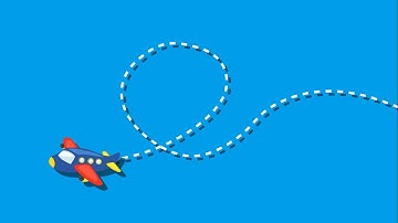 Plane path animation in After effects | Adobe After Effects tutorial | Plane Animation
