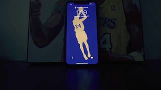 Custom Kobe's Best Game Winner -  iPhone X Live Wallpaper screenshot 2